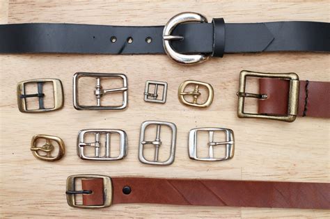 types of buckles for straps.